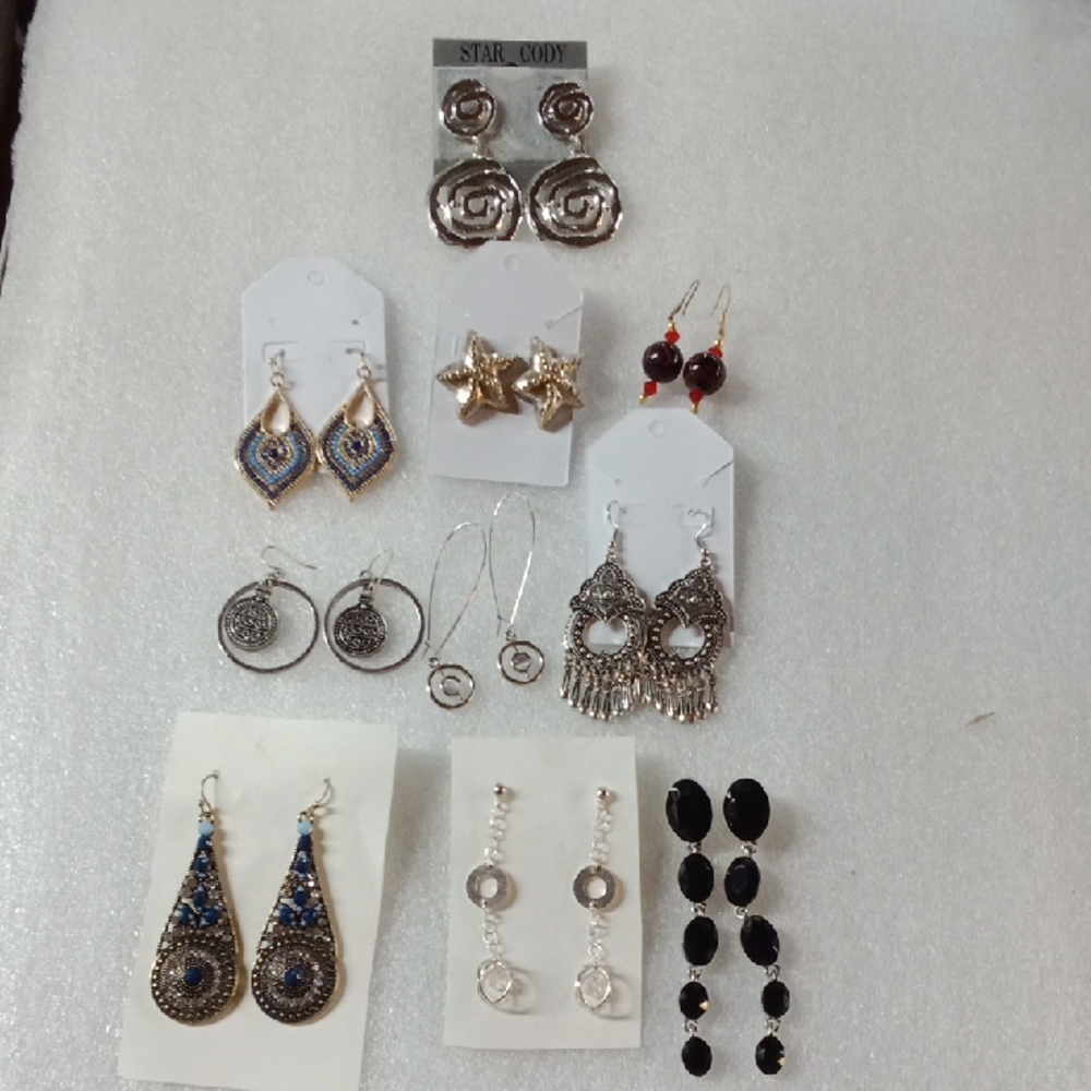 10 Pairs Earrings #A432